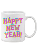 Happy New Year! Colorful Mug -SPIdeals Designs
