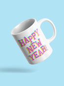 Happy New Year! Colorful Mug -SPIdeals Designs