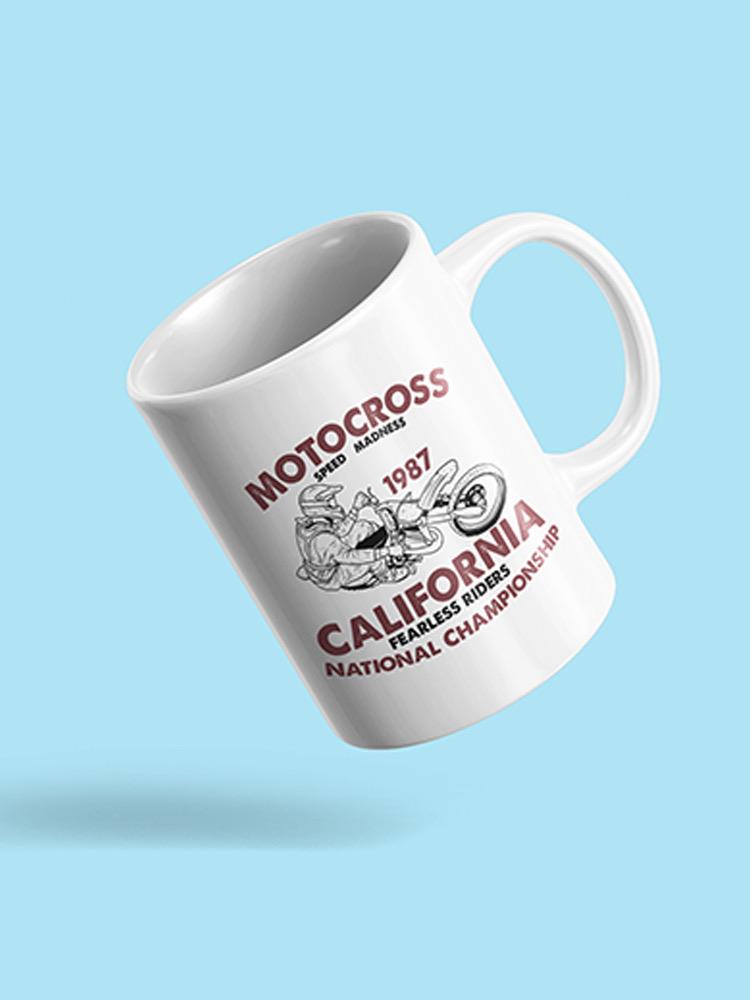 Motocross Speed Madness Mug -SPIdeals Designs
