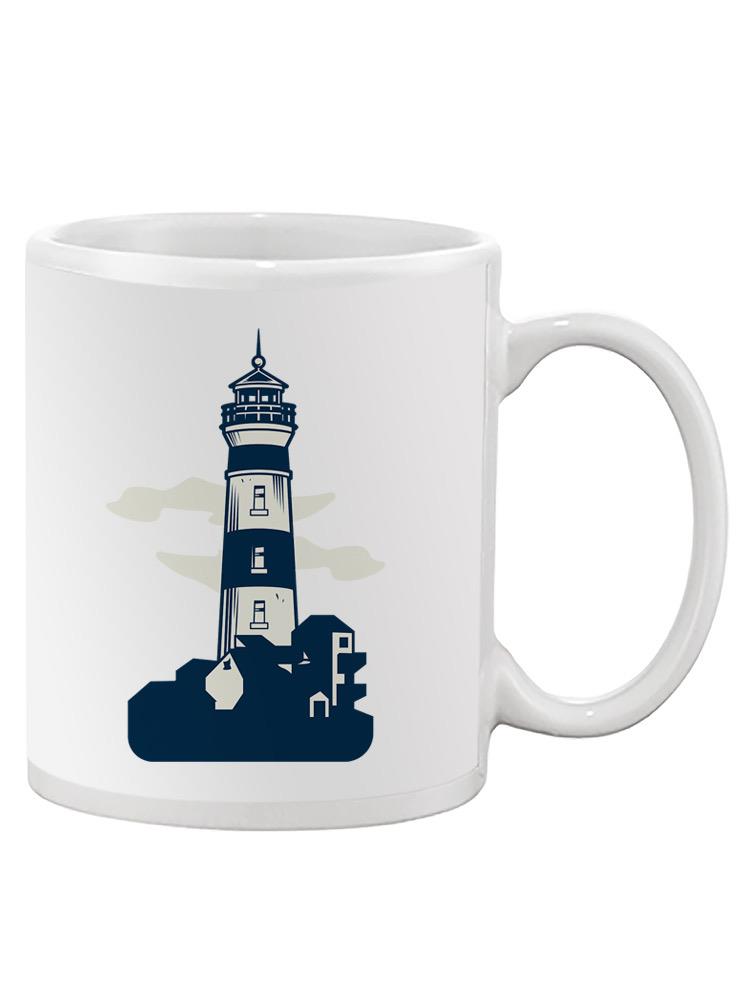 Lighthouse Sketch Mug -SPIdeals Designs