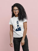 Lighthouse Sketch T-shirt -SPIdeals Designs