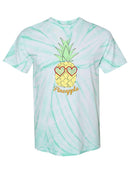 Pineapple Fruit Tie Dye Tee -SPIdeals Designs