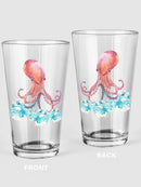 Octopus And Bubbles Pint Glass -SPIdeals Designs