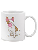 Cute French Bulldog With Gum Mug -SPIdeals Designs