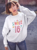 Sweet 16 Sweatshirt -SPIdeals Designs