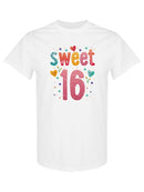 Sweet 16 T-shirt -SPIdeals Designs