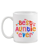 Best Auntie Ever Mug -SPIdeals Designs
