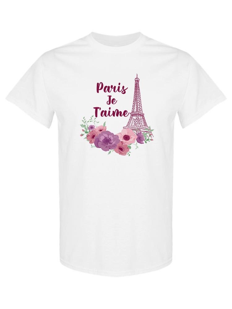 I Love You Paris T-shirt -SPIdeals Designs