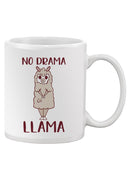 The No Drama Llama Mug -SPIdeals Designs