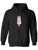 The No Drama Llama Hoodie -SPIdeals Designs