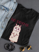 The No Drama Llama T-shirt -SPIdeals Designs