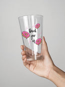 Donut Grow Up! Pint Glass -SPIdeals Designs
