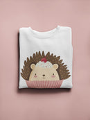 Hedgehog Cupcake Sweatshirt -SPIdeals Designs