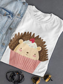 Hedgehog Cupcake T-shirt -SPIdeals Designs