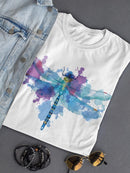 Dragonfly In Colors T-shirt -SPIdeals Designs