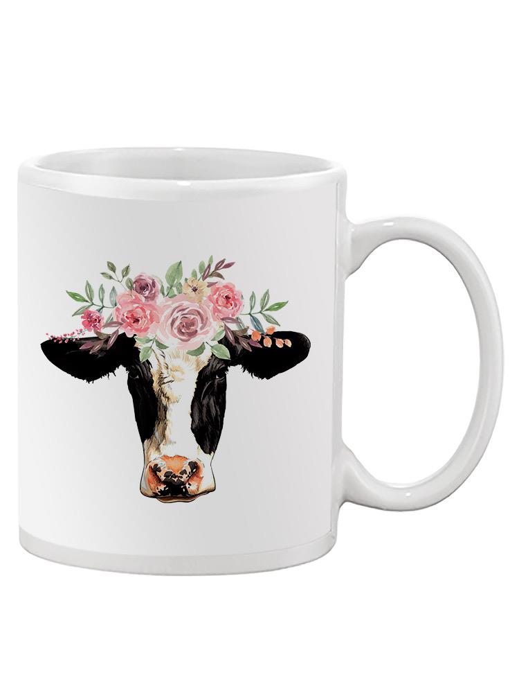 Flower Cow Mug -SPIdeals Designs