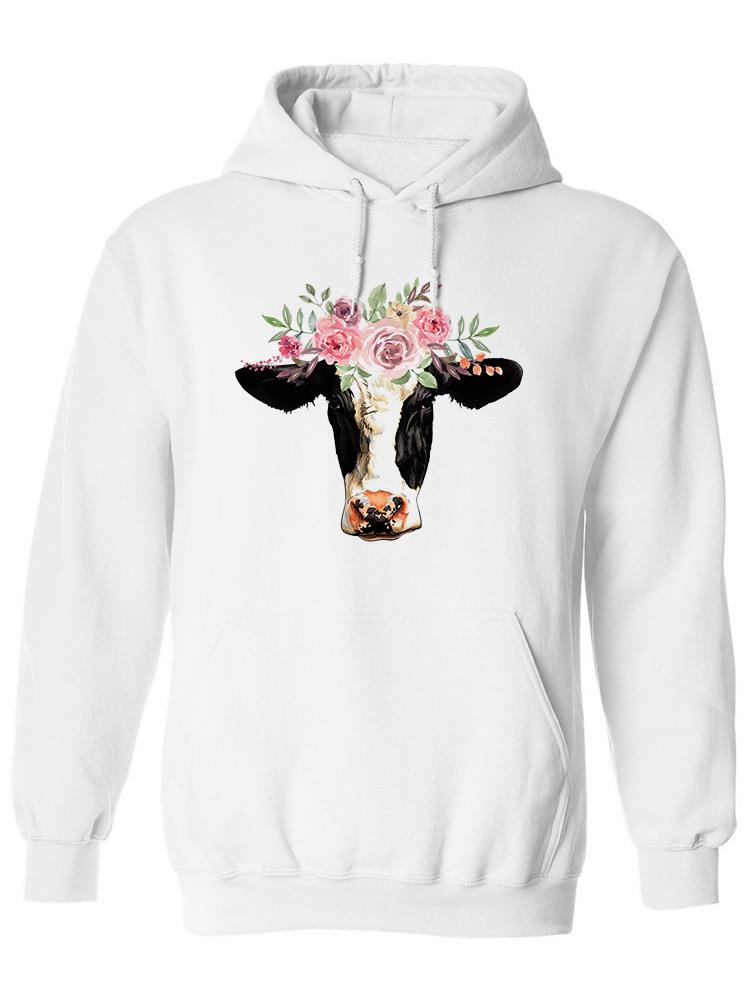 Flower Cow Hoodie -SPIdeals Designs
