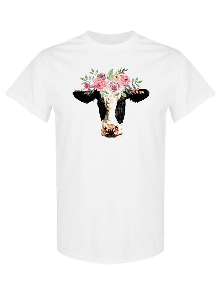 Flower Cow T-shirt -SPIdeals Designs