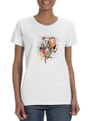 Safari Animals T-shirt -SPIdeals Designs