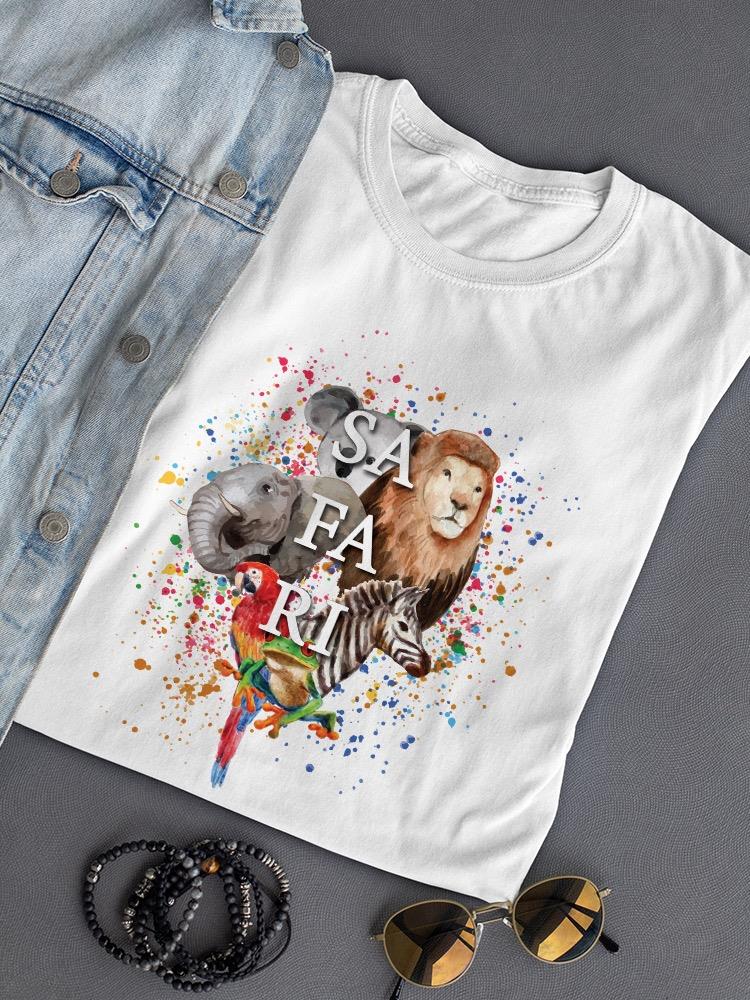 Safari Animals T-shirt -SPIdeals Designs