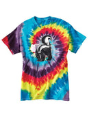 Skunk Tie Dye Tee -SPIdeals Designs