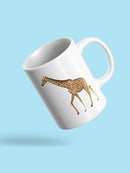 Giraffe In Profile Mug -SPIdeals Designs