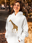 Giraffe In Profile Hoodie -SPIdeals Designs