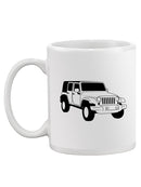 Car Sketch Mug -SPIdeals Designs