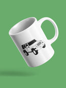 Car Sketch Mug -SPIdeals Designs