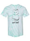 Cat Loaf Tie Dye Tee -SPIdeals Designs