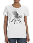 White Pegasus T-shirt -SPIdeals Designs