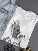 White Pegasus T-shirt -SPIdeals Designs