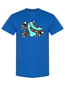 Quad Roller Skates T-shirt -SPIdeals Designs