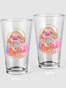 Where Is My Coffee Sloth Pint Glass -SPIdeals Designs