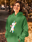Unicorn Eating Watermelon Hoodie -SPIdeals Designs