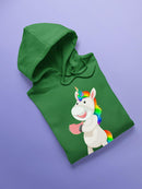 Unicorn Eating Watermelon Hoodie -SPIdeals Designs