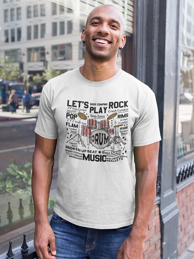 Let's Play Rock T-shirt -SPIdeals Designs
