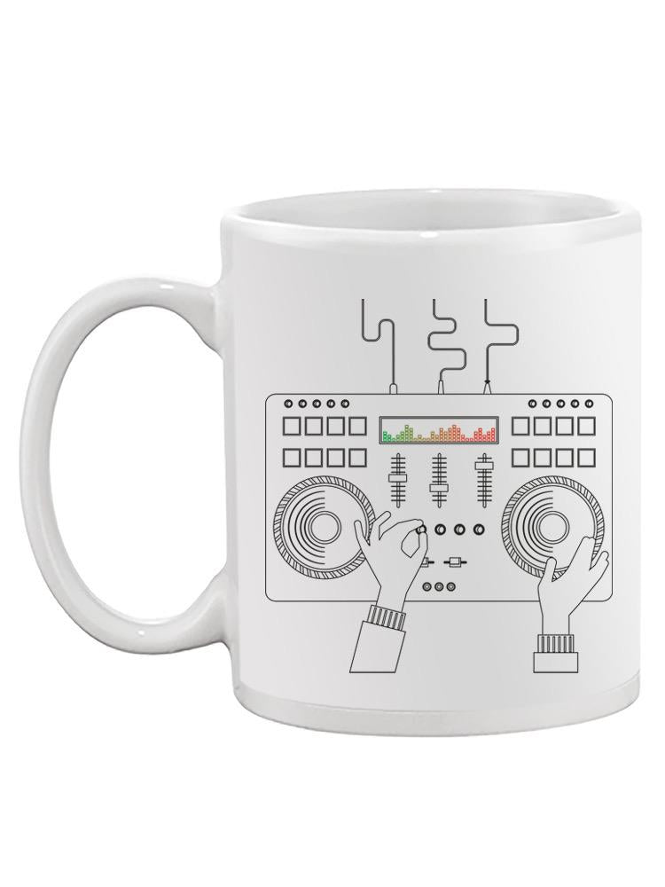 Dj Mixer Mug -SPIdeals Designs