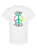 Love And Peace! T-shirt -SPIdeals Designs