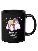 Sleep All The Time Mug -SPIdeals Designs