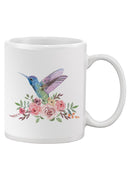 Hummingbird With Flowers Mug -SPIdeals Designs