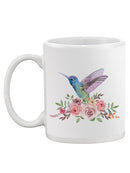 Hummingbird With Flowers Mug -SPIdeals Designs