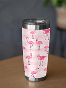 Pink Flamingos. Tumbler -SPIdeals Designs