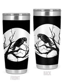 Crow Sitting On A Tree Tumbler -SPIdeals Designs
