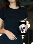 Crow Sitting On A Tree Tumbler -SPIdeals Designs