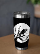 Crow Sitting On A Tree Tumbler -SPIdeals Designs