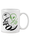 Ufo Alien Mug -SPIdeals Designs