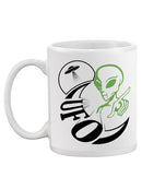 Ufo Alien Mug -SPIdeals Designs