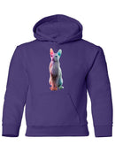Sitting Sphynx Cat Hoodie -SPIdeals Designs