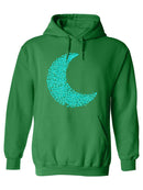 Glitter Moon Hoodie -SPIdeals Designs